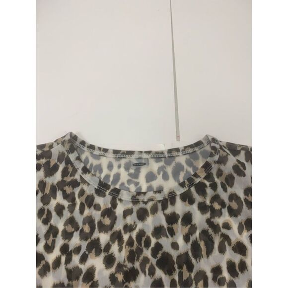 Cheetah Patterned Crop Top - Picture 4 of 8